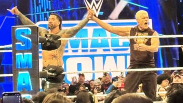 Cody Rhodes ayuda a Jey Uso después del salvaje asalto de Gunther Post 5/10 WWE SmackDown