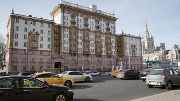 La embajada de Estados Unidos en Moscú (en la foto) no ha identificado al soldado, pero se ha contactado con su familia.