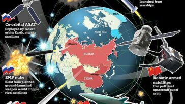 Funcionario del Pentágono advierte que la bomba espacial rusa podría ser devastadora, mientras China vence a la NASA en el lanzamiento de la primera misión al lado oscuro de la luna