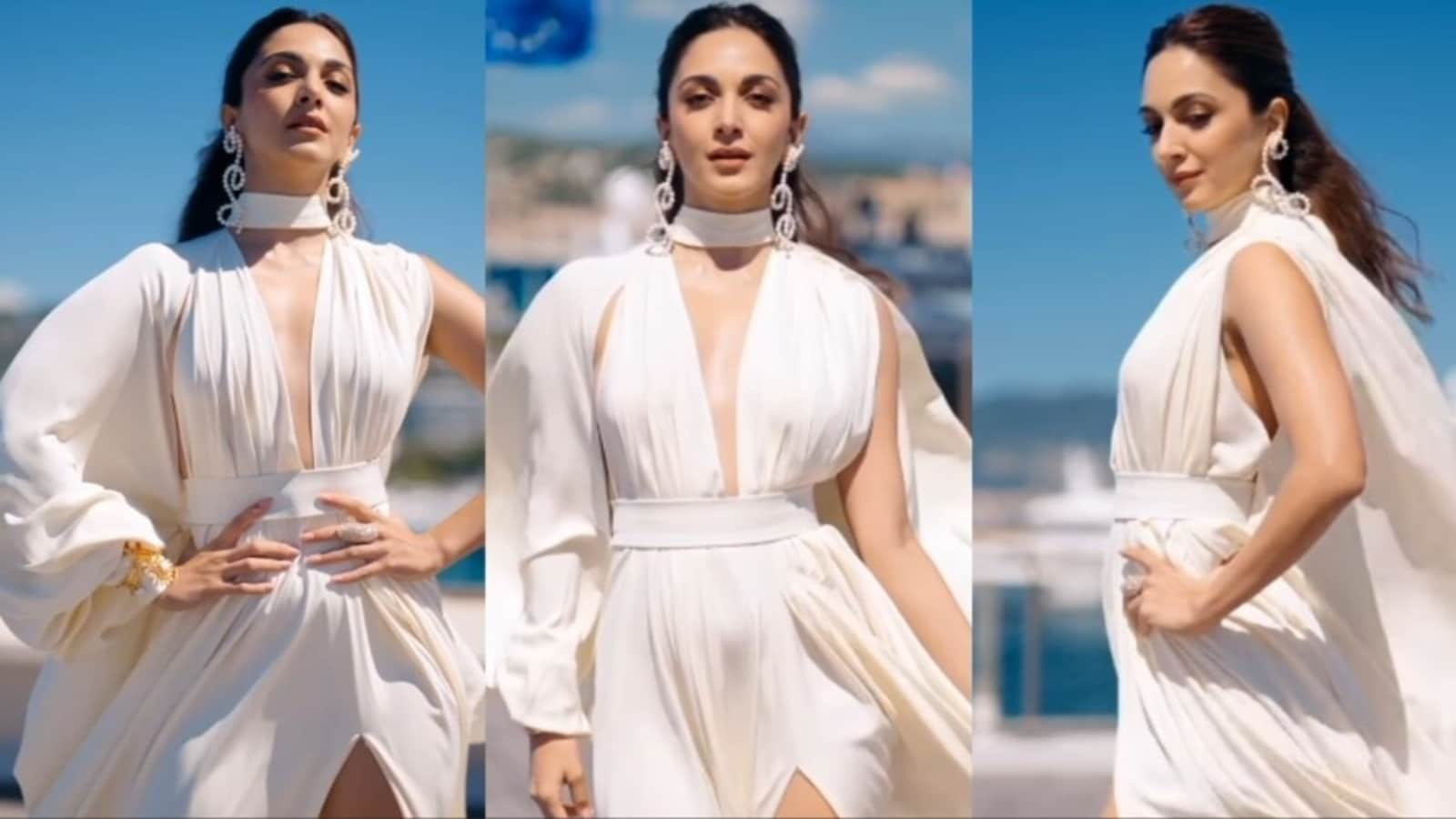 Kiara Advani sorprende con un traje color marfil antes de su debut en el 77º Festival de Cine de Cannes y lo llama 