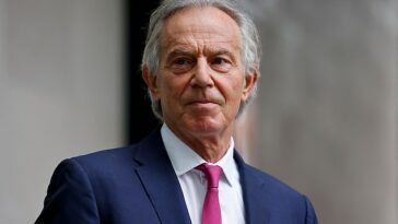 El Instituto Tony Blair dijo que los políticos deben centrarse en la infraestructura y la innovación tecnológica en lugar de fechas arbitrarias.  En la foto: el ex primer ministro británico Tony Blair.