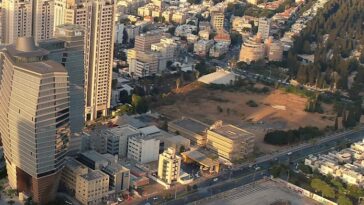 Tel Aviv IMI lot Hashalom Street credit: Dimitri Spector