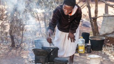 About 80% of African households still cook using smoky, high-emissions fuels. (Poco_bw/Getty Images).