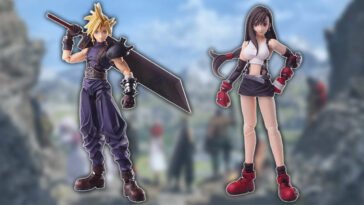Nuevas figuras coleccionables de Final Fantasy VII Cloud y Tifa disponibles para pedidos por adelantado en Amazon
