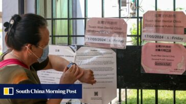 Piden acabar con las largas colas para registrarse para recibir un tratamiento dental gratuito en Hong Kong