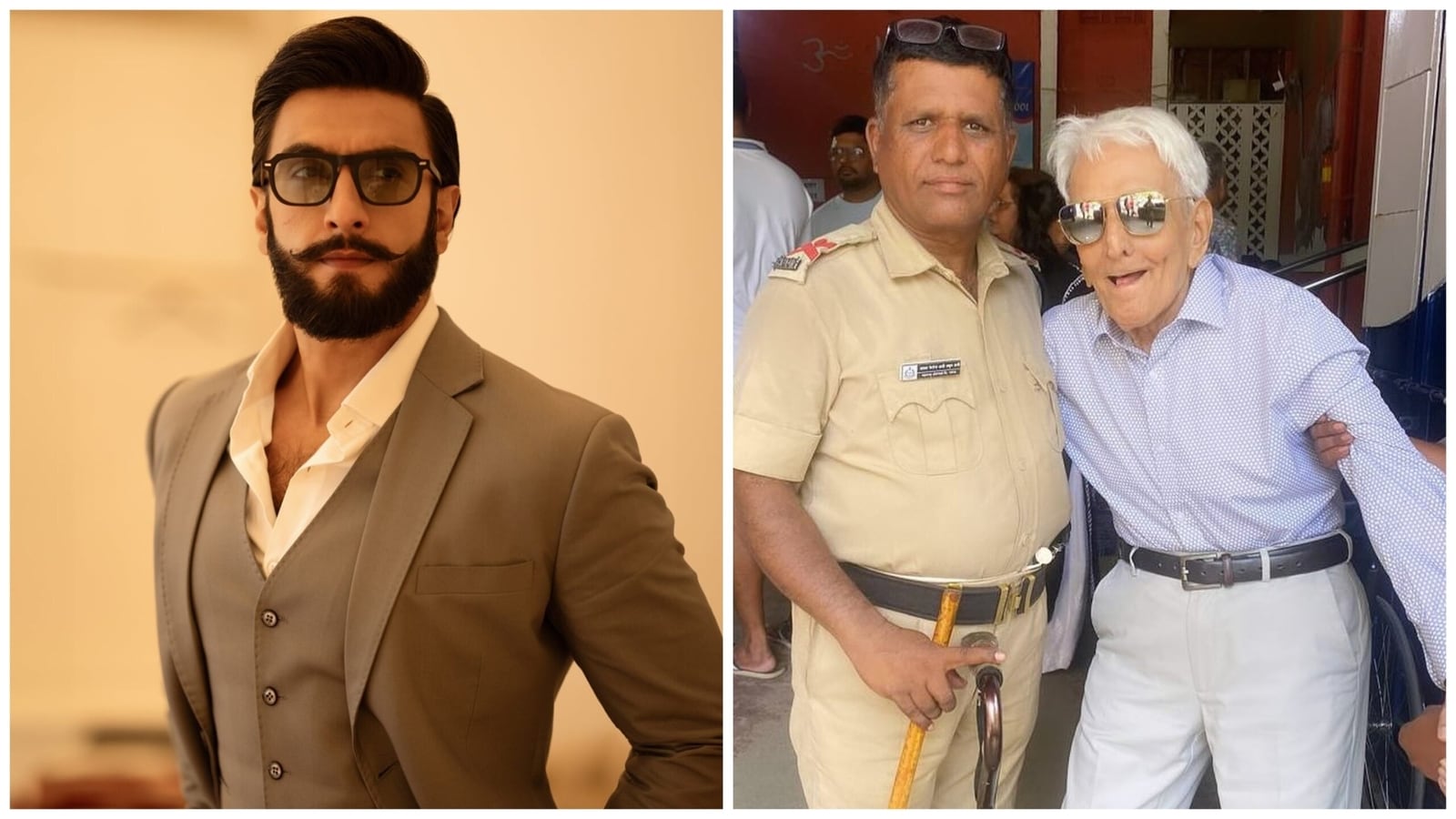 Ranveer Singh muestra cómo su Nana, de 93 años, se aseguró de emitir su voto y lo llama una 'estrella de rock'
