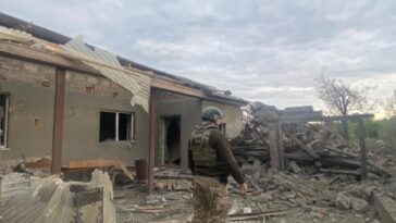 Tropas rusas bombardearon la región de Donetsk 2.206 veces en el último día