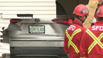 Un SUV gris se estrella contra los apartamentos Wellington Manor de Saskatoon