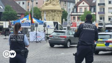 Ataque con cuchillo en Mannheim: los fiscales sospechan de un motivo religioso