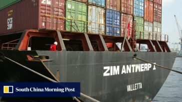 Malasia prohíbe la entrada de un contenedor propiedad del gigante naviero israelí Zim