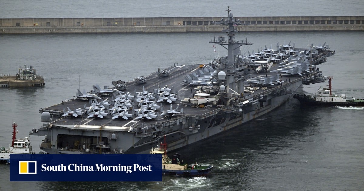 Portaaviones estadounidense llega a Corea del Sur para realizar ejercicios conjuntos
