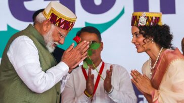 Recién salida de la victoria de Mandi, la diputada Kangana Ranaut dice que el primer ministro Modi superó por sí solo el '40 coro' de la INDIA