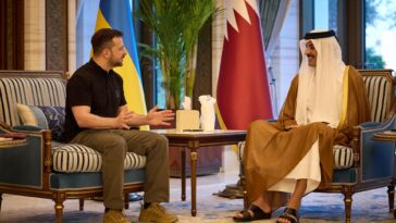 Zelenskyy agradece a Qatar por su papel en el regreso de los niños ucranianos en su visita a Doha