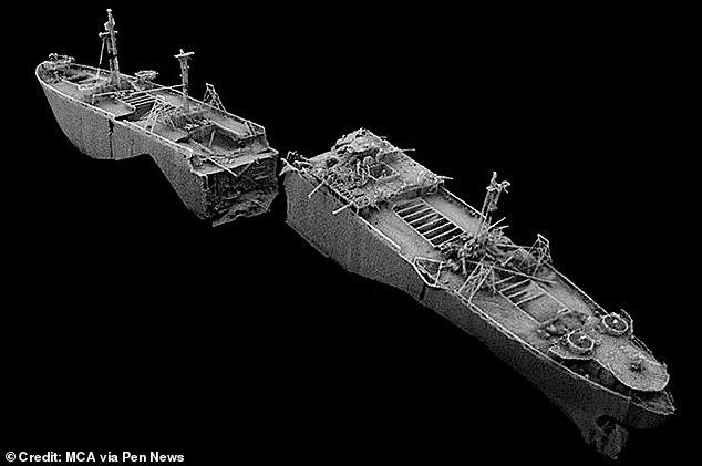 Un 'naufragio del fin del mundo' repleto de 1.400 toneladas de explosivos de la Segunda Guerra Mundial se está derrumbando, según revela un nuevo estudio del barco, amenazando al Támesis con un tsunami.