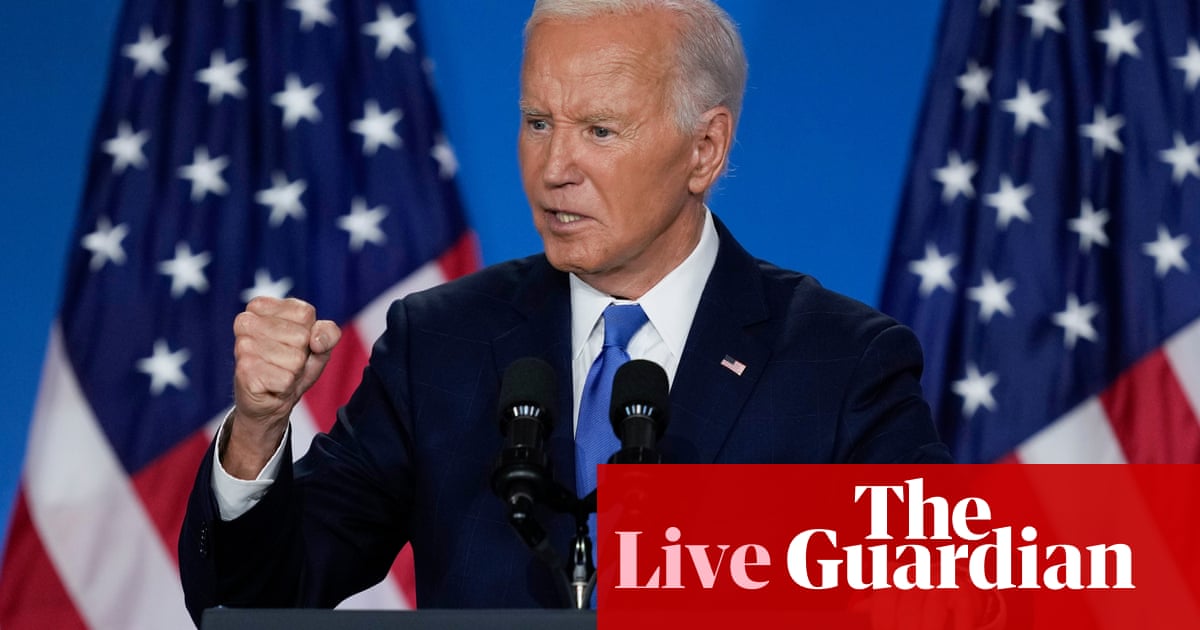 Biden descarta preocupaciones sobre su idoneidad para la cumbre de la OTAN tras errores verbales sobre los nombres de Zelenskiy y Harris – en directo
