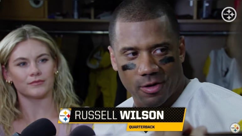 Russell Wilson Steelers Broncos