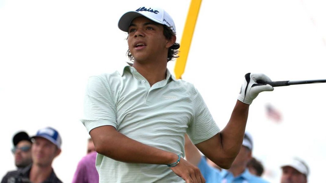 Charlie Woods no pasa el corte en el US Junior Amateur
