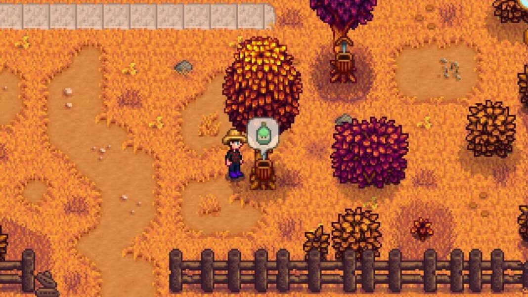 Cómo conseguir resina de roble en Stardew Valley
