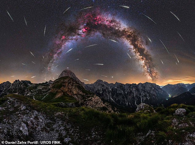 Las Perseidas (en la foto, desde Eslovenia) se consideran la mejor lluvia de meteoros del año. Los fragmentos de basura espacial que interactúan con nuestra atmósfera para crear la lluvia de meteoros tienen su origen en el cometa Swift-Tuttle.