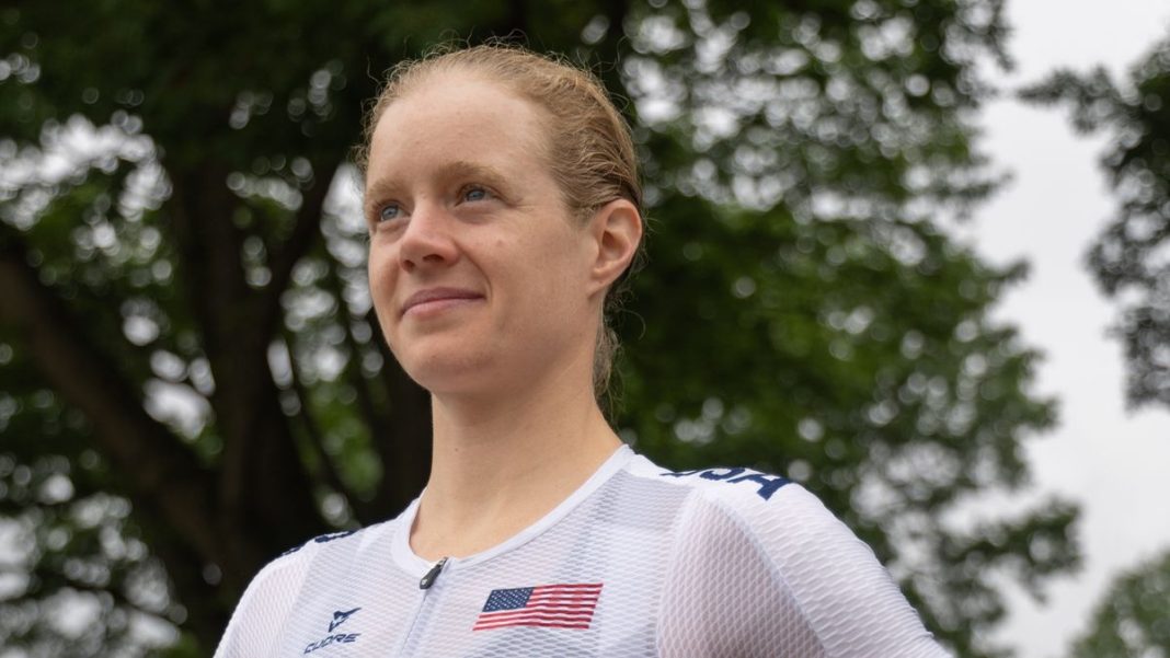 Conozca al doble olímpico en ciclismo y triatlón: Taylor Knibb
