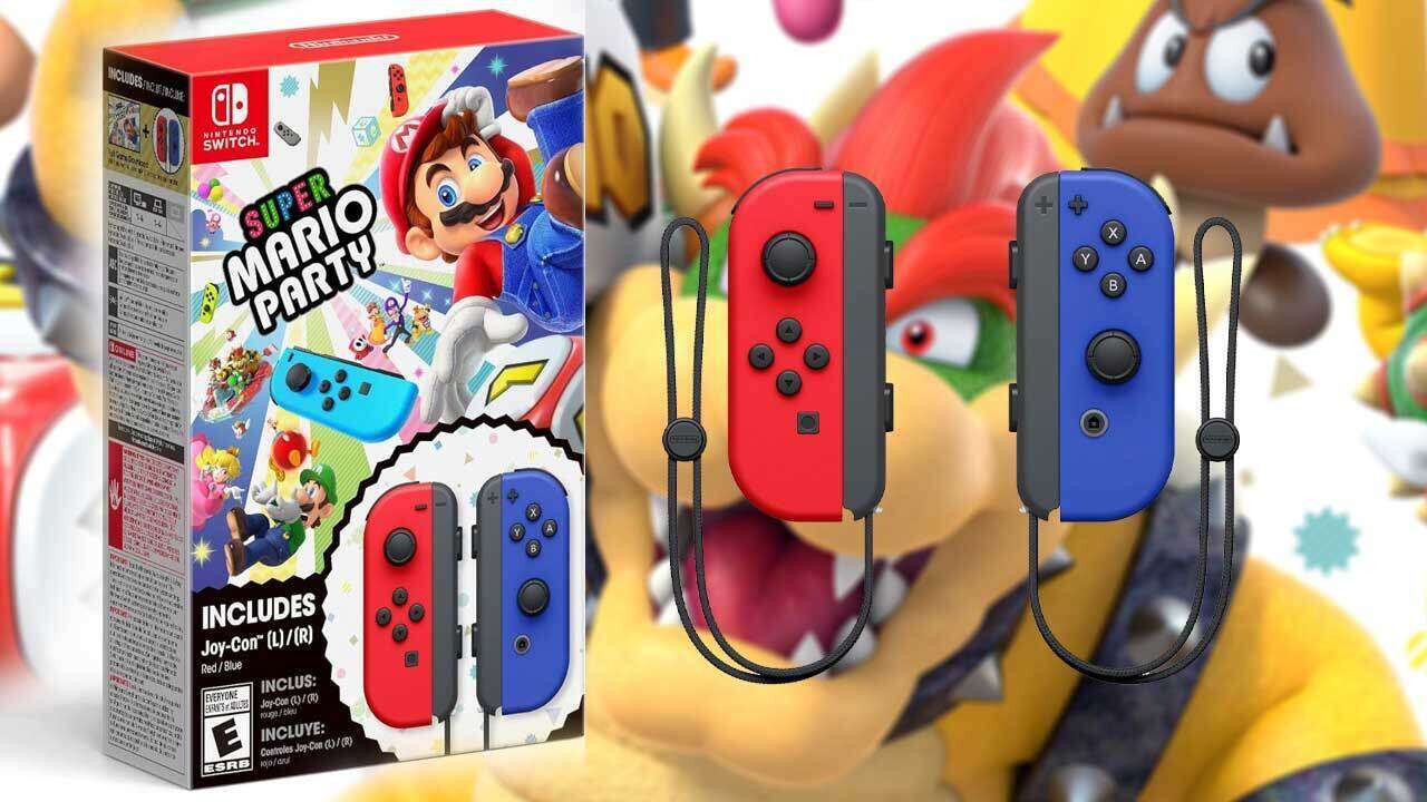 Consigue un par de Joy-Con para Switch y Super Mario Party por $69 (finaliza esta noche, 11 de julio)
