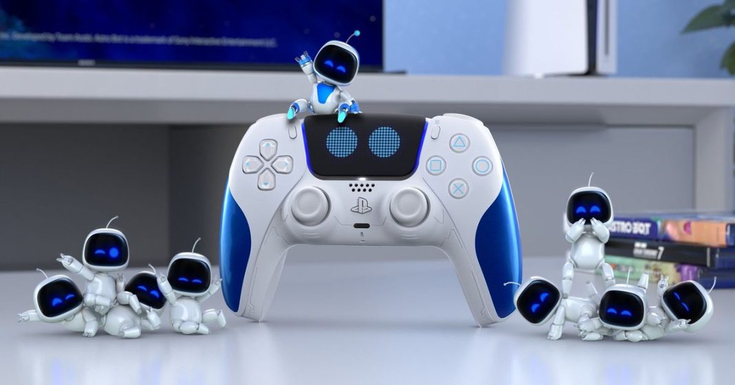 The new Astro Bot PS5 controller