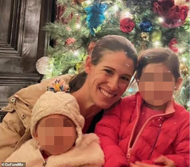 Una nota misteriosa fue encontrada en el bolsillo de una abuela que ejecutó a la ex esposa de su hijo, Marisa Galloway (en la foto), mientras cargaba a su bebé en un automóvil antes de dispararse ella misma.