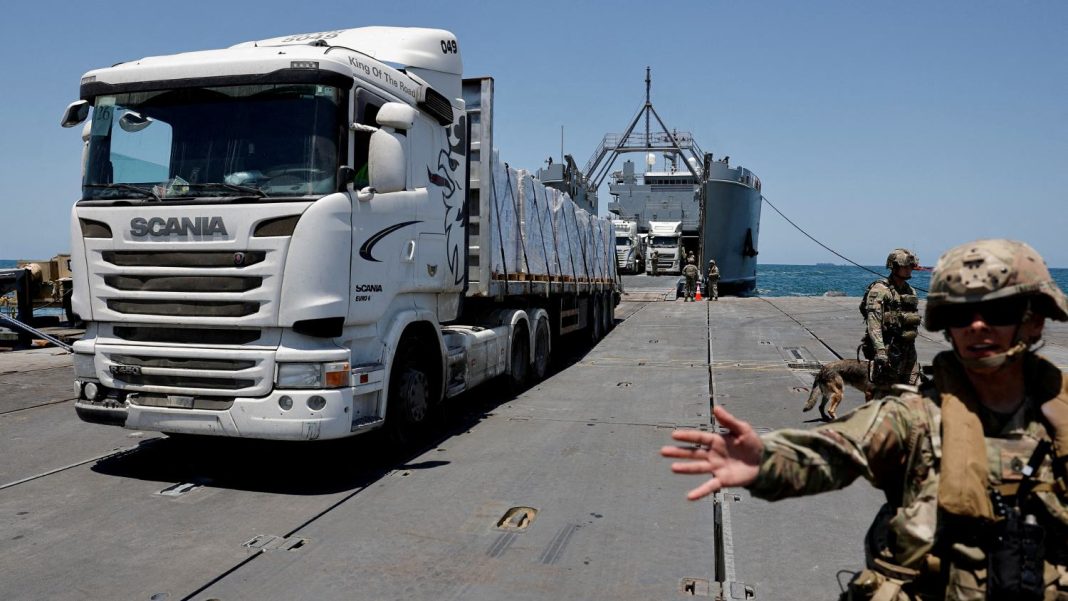 Estados Unidos pone fin oficialmente a las operaciones del muelle flotante de Gaza
