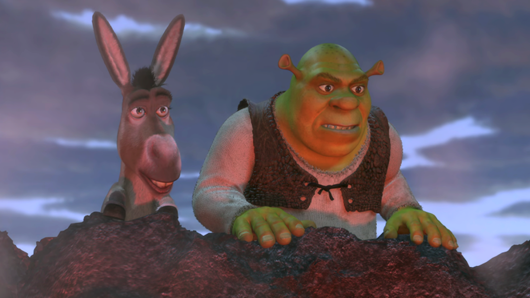 Shrek and Donkey in Shrek 