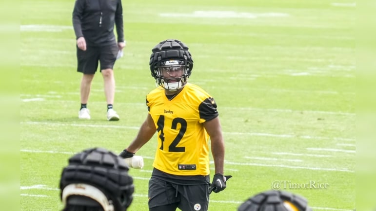 Josiah Scott Pittsburgh Steelers training camp