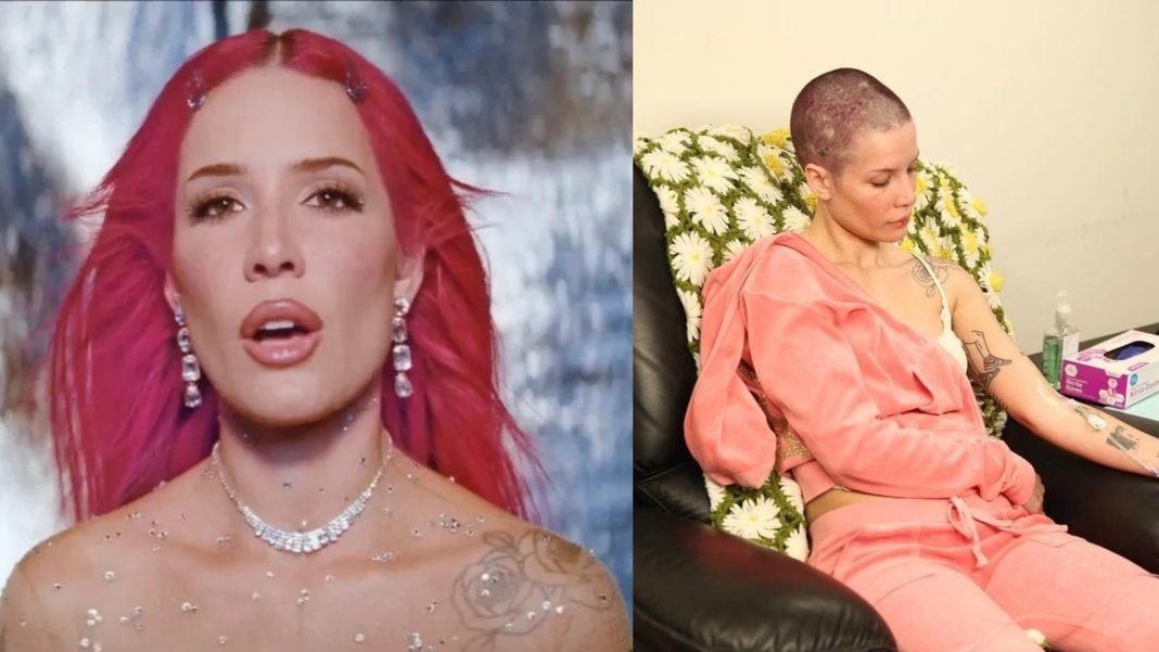 Halsey hace referencia a complicaciones de salud en el video musical de Lucky: Esta no es su única canción sobre enfermedades crónicas y amor
