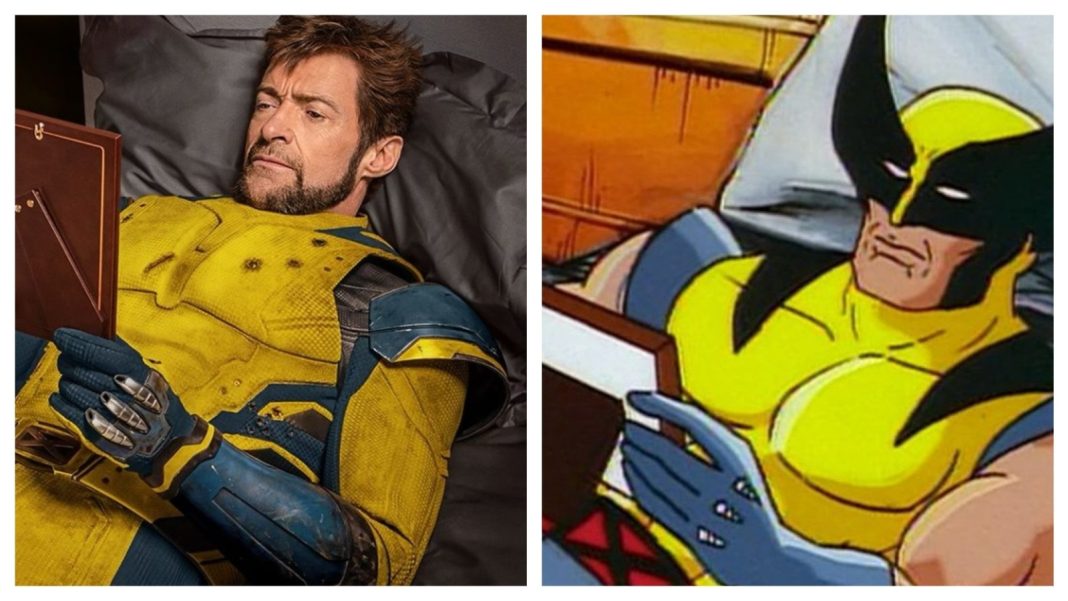 Hugh Jackman y Ryan Reynolds recrean un triste meme de Wolverine mientras celebran el éxito de Deadpool y Wolverine
