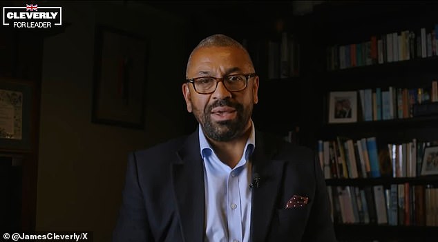 James Cleverly ha anunciado su candidatura para convertirse en el próximo líder conservador con un nuevo y brillante vídeo en el que habla de su educación.