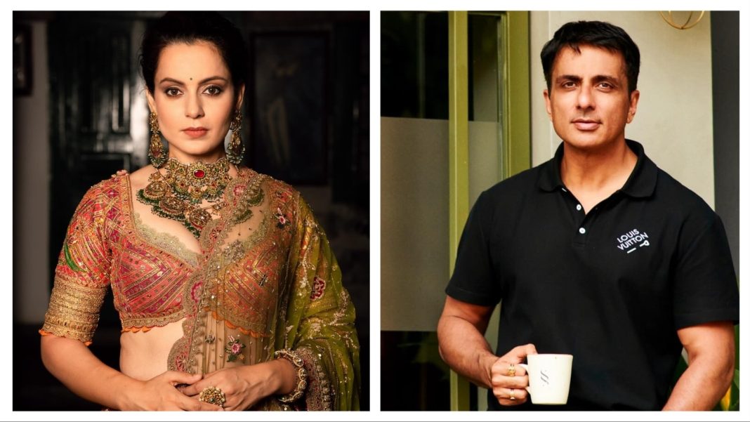 Kangana Ranaut critica a Sonu Sood por comparar al vendedor de comida que escupe en la comida del cliente con el episodio del Ramayana de Shabri
