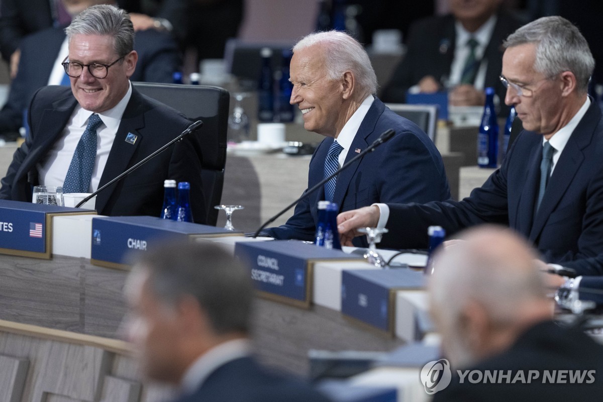 (LEAD) NATO leaders strongly condemn N. Korea's weapons exports to Russia: summit declaration