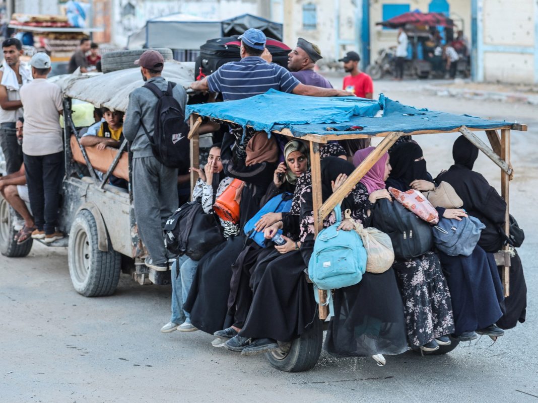 La ONU dice que el 86 por ciento de Gaza está ahora bajo órdenes de evacuación israelí
