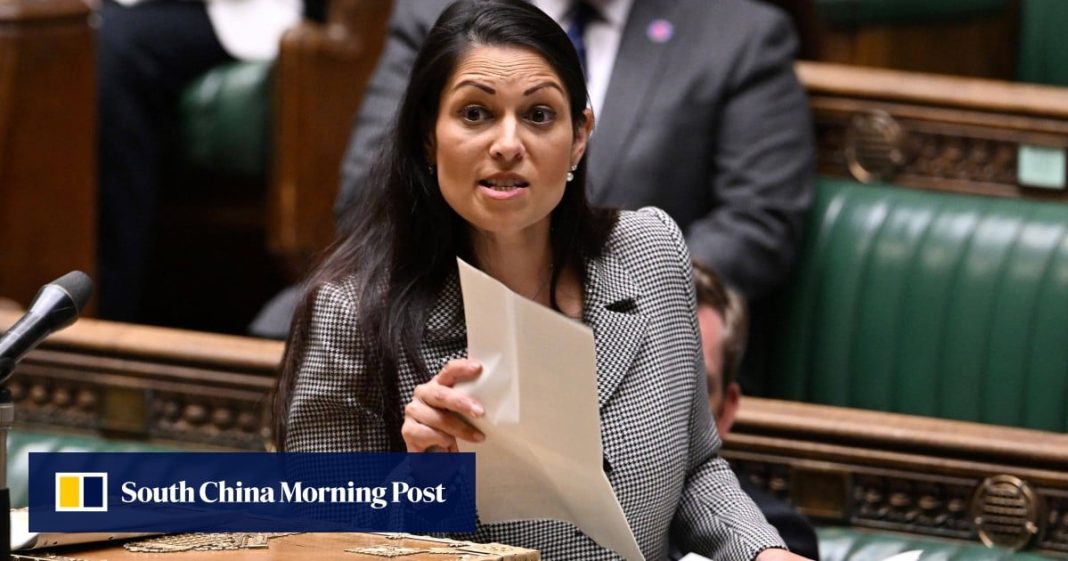 La exsecretaria del Interior del Reino Unido, Priti Patel, se convierte en la quinta en declarar su candidatura al liderazgo del partido conservador
