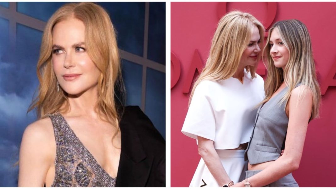 La hija de Nicole Kidman, Sunday Rose, hace una rara aparición en la alfombra roja de París. Ver fotos
