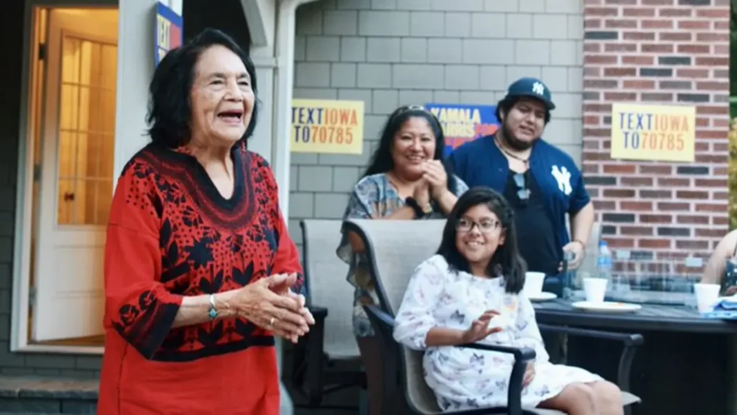 Líder sindical Dolores Huerta apoya a Kamala Harris - teleSUR
