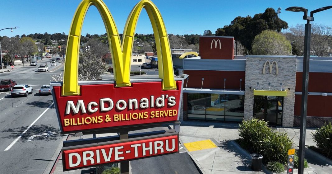 Los estadounidenses siguen dándole la espalda a McDonald's
