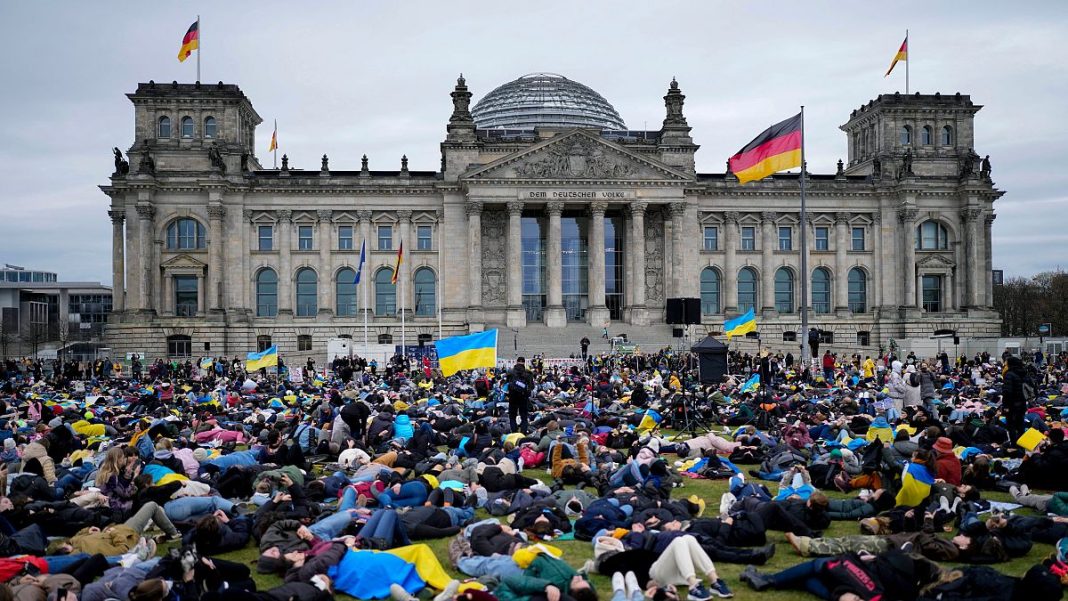 Los ucranianos se enfrentan a una disminución del apoyo de Alemania
