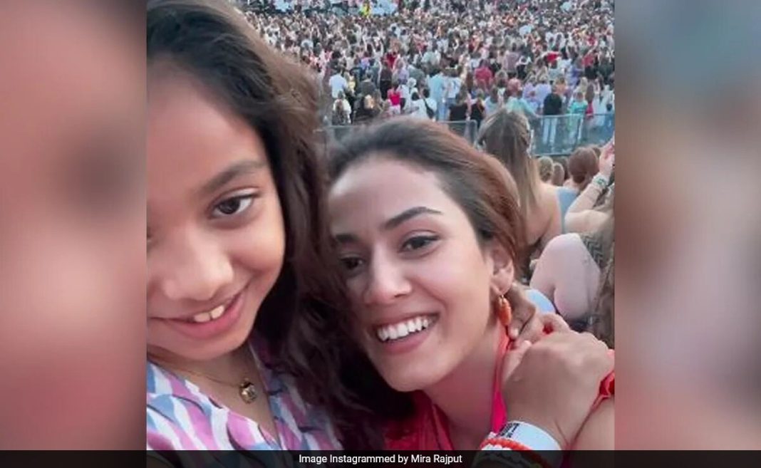 Mira Rajput y su hija Misha se divirtieron mucho en el concierto de Taylor Swift en Múnich: 