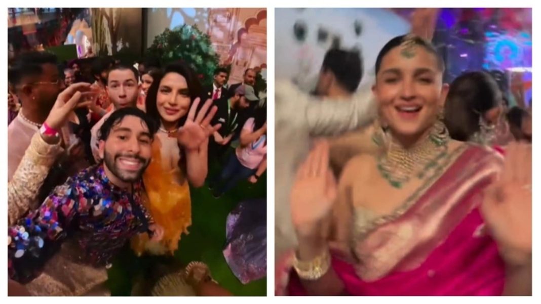 Nick Jonas, Priyanka Chopra y Alia Bhatt bailan como si no hubiera un mañana en el nuevo video de Orry de Ambani Baraat.
