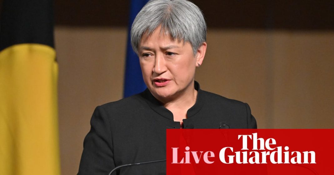 Noticias de Australia en directo: Penny Wong impone sanciones a israelíes por la violencia de los colonos en Cisjordania; se suspende un ejercicio militar tras un accidente aéreo
