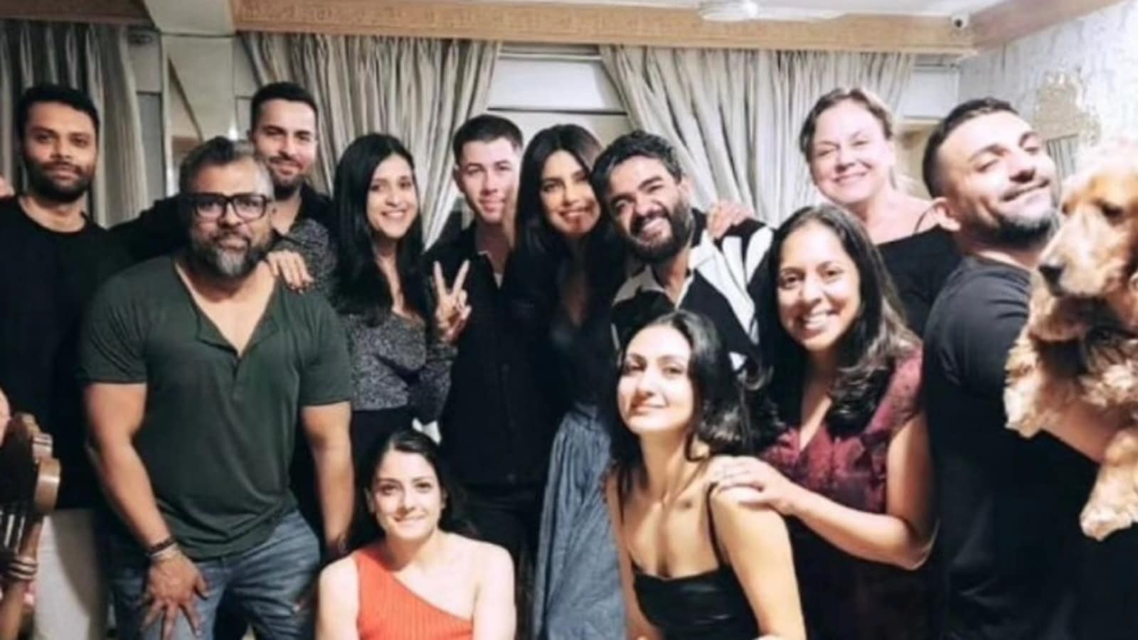 Priyanka Chopra asiste al cumpleaños de su hermano Siddharth Chopra con Nick Jonas; su prometida Neelam Upadhyaya también fue vista
