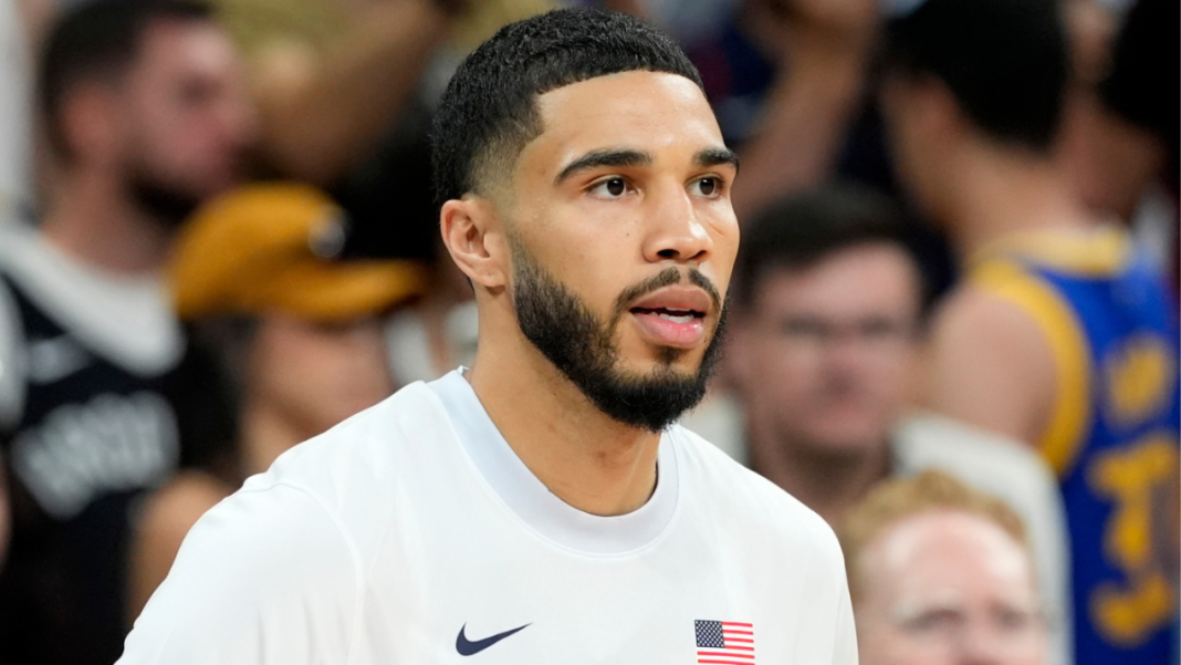 Steve Kerr, del equipo estadounidense, explica por qué Jayson Tatum no jugó en el partido inaugural de los Juegos Olímpicos de París 2024 contra Serbia
