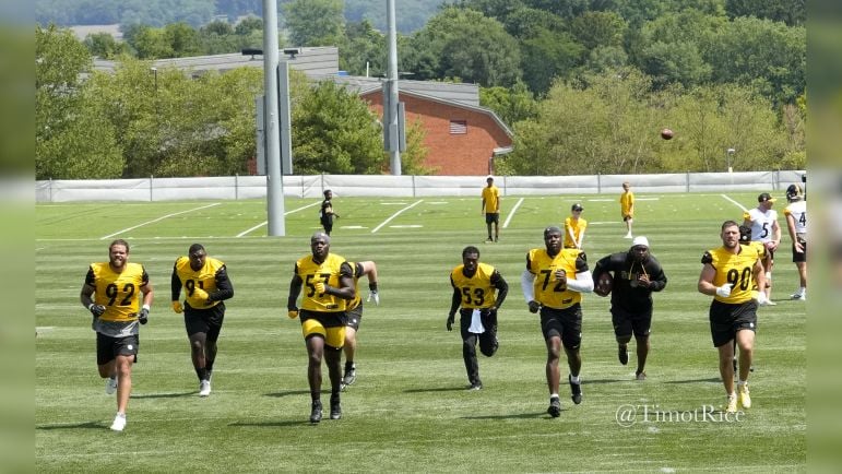 defensive line Steelers 2024 Training Camp