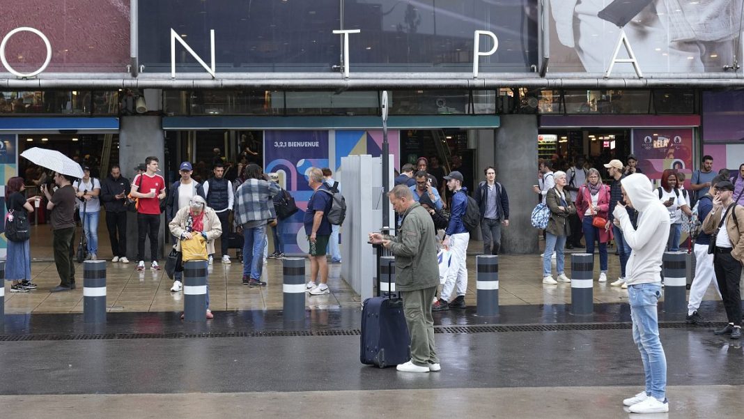 Vídeo. VÍDEO: Sabotaje en el tren de alta velocidad afecta a los Juegos Olímpicos de París
