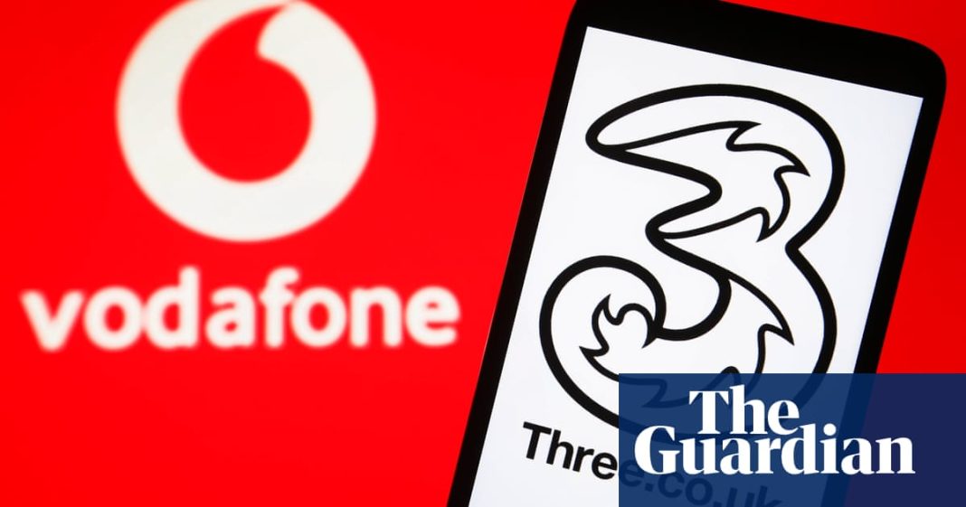 Vodafone dice que el Partido Laborista debe permitirle fusionarse con Three UK para ofrecer 5G a nivel nacional
