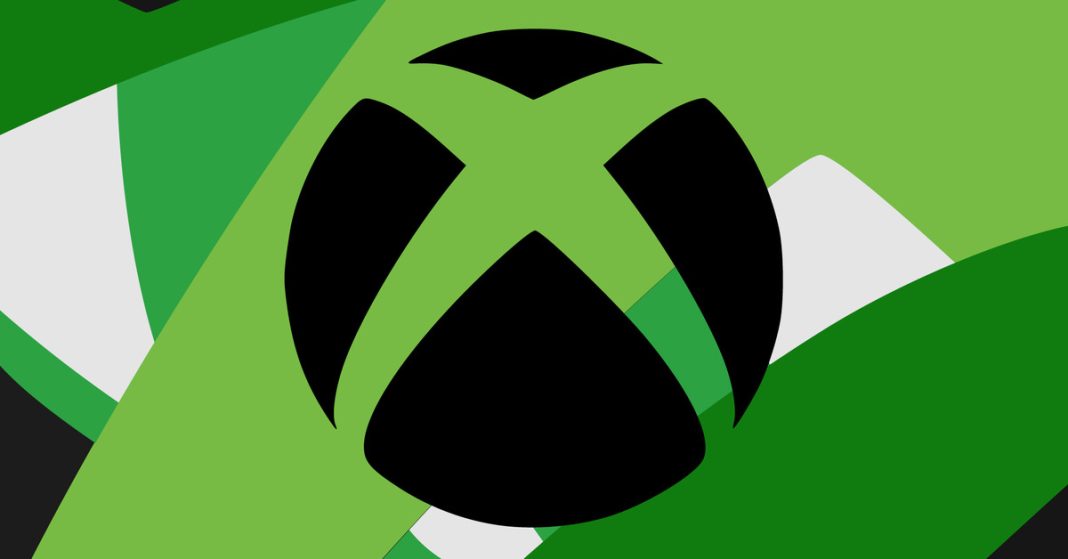 Vector collage of the Xbox logo.